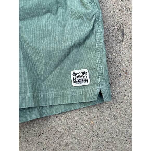 Howler Bros Corduroy Shorts Size 36 Green - Picture 6 of 10